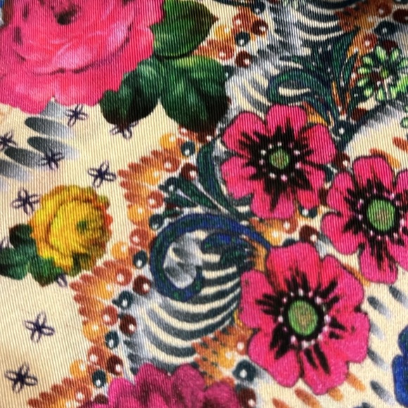 Johnny Was silk blouse - Picture 6 of 8